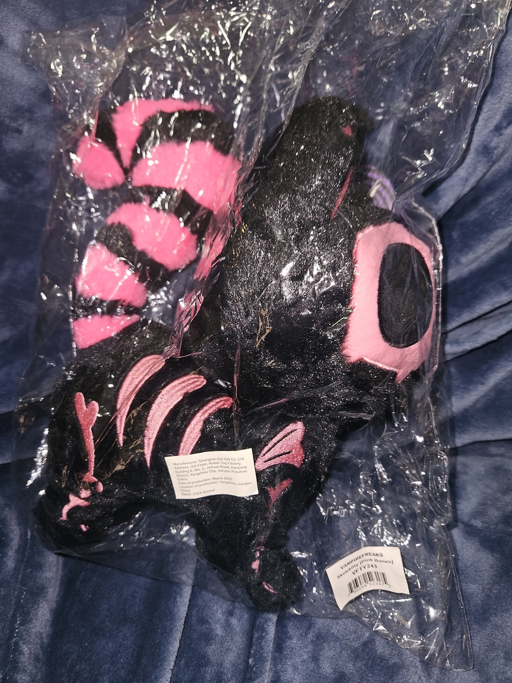 Vampire Freaks Skelekitty [Pink Bones]-LIMITED EDITION-VFTY243